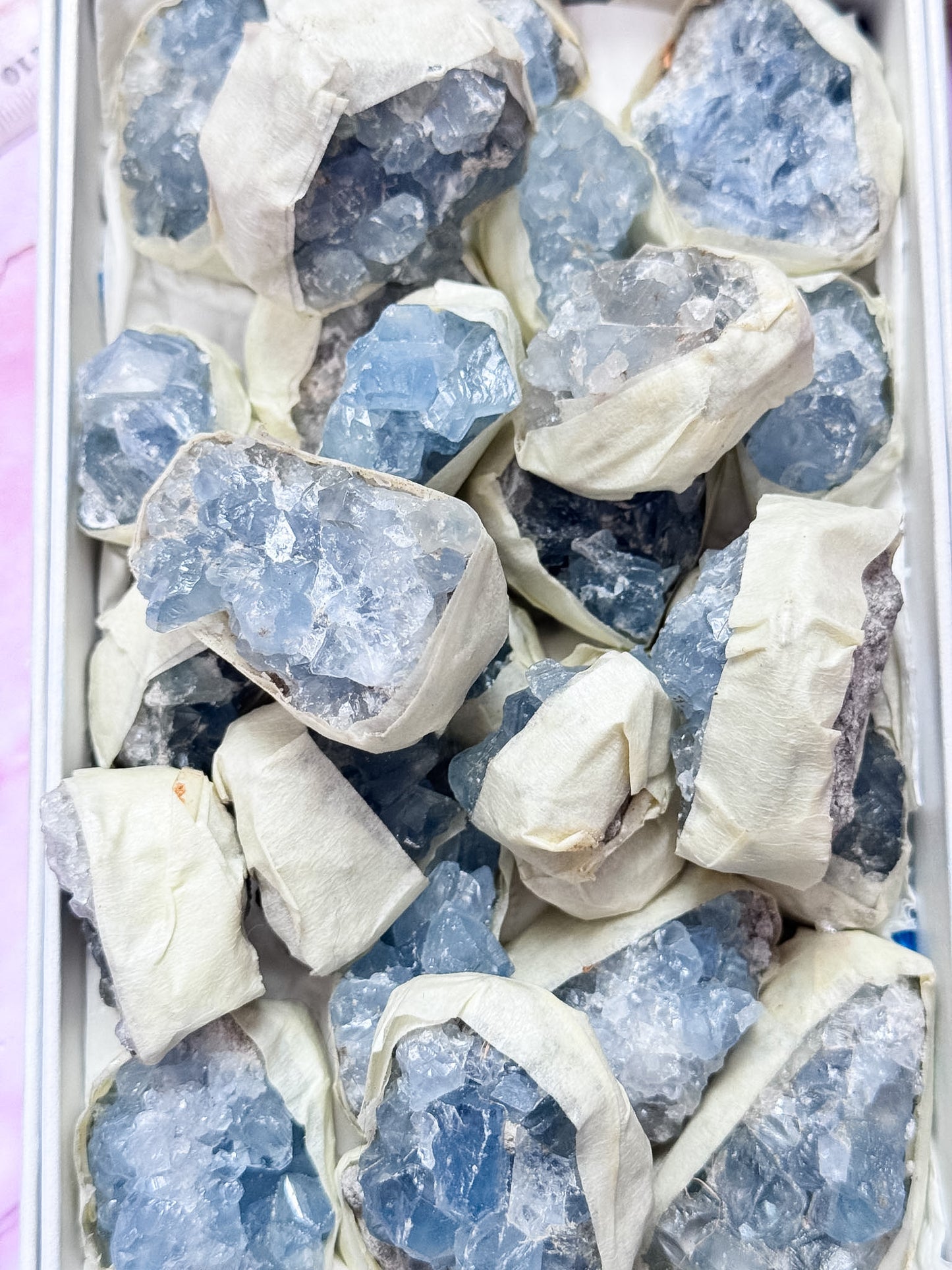 Celestite Clusters