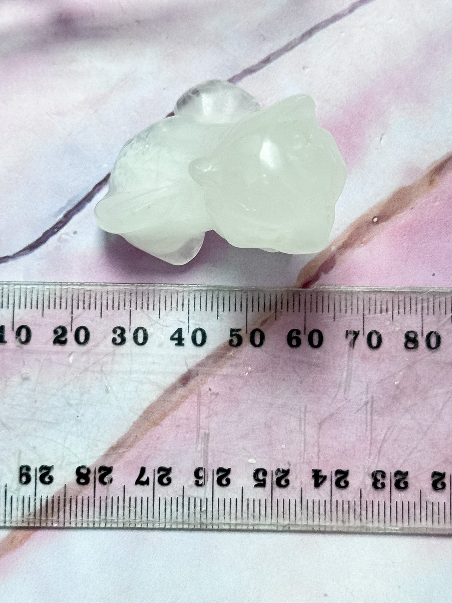 Quartz Otter Carvings