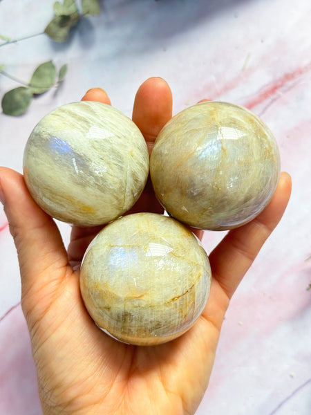 Moonstone Spheres