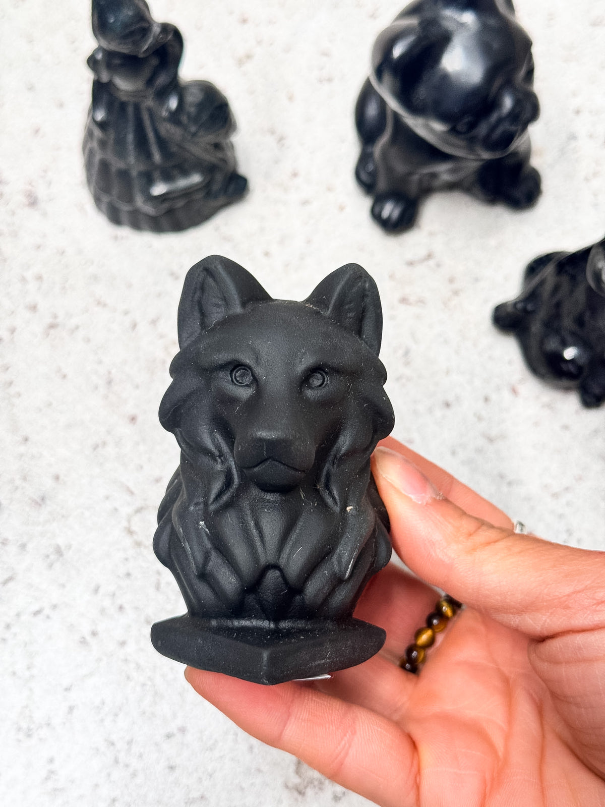 Obsidian Carvings
