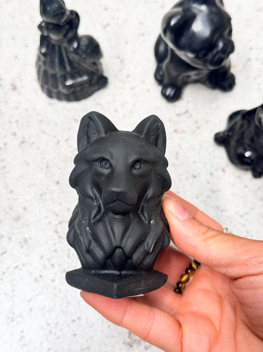 Obsidian Carvings
