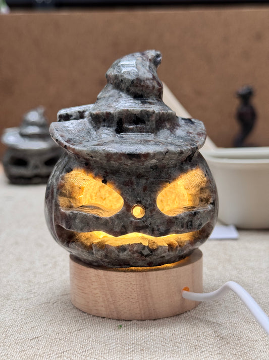 Jack-O-Lantern Yooperlite Pumpkin Carvings