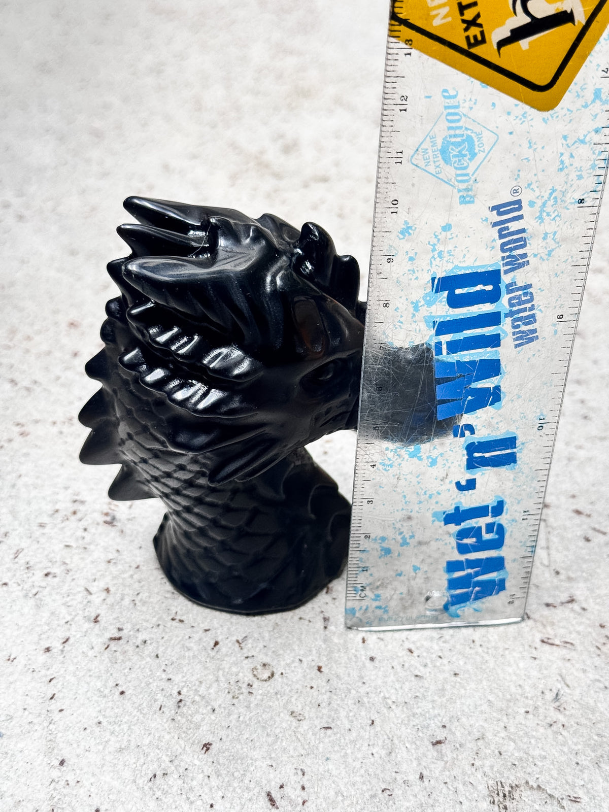 Obsidian Dragon Head