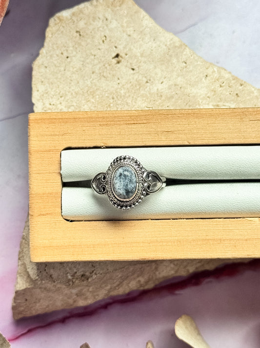 Dendritic Opal Rings