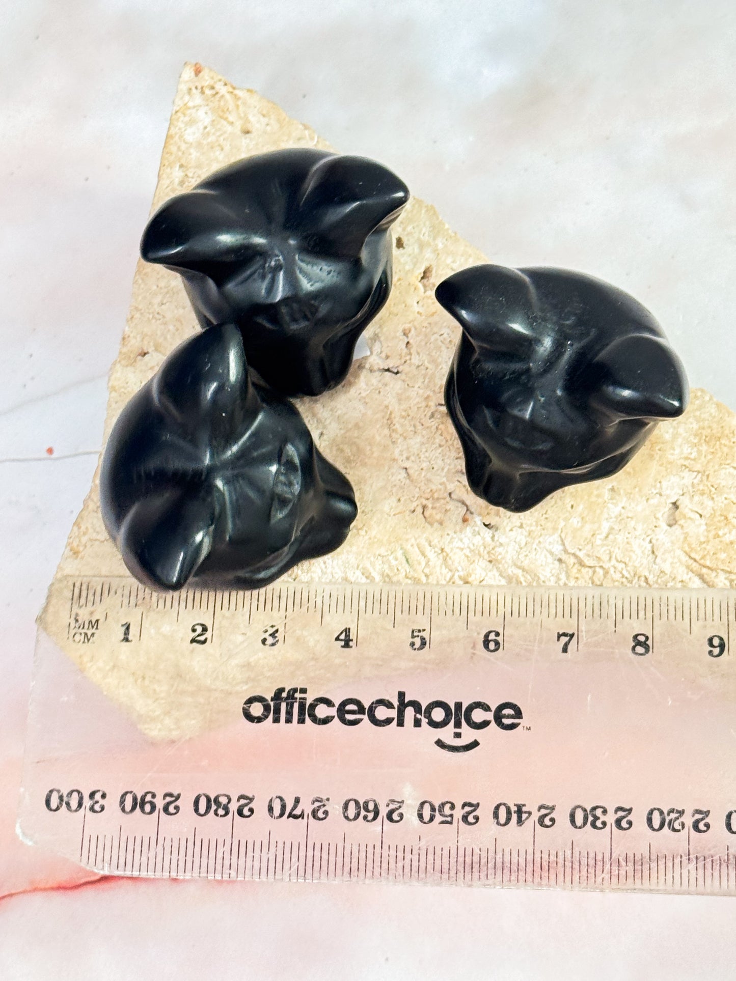 Third Eye Obsidian Cat