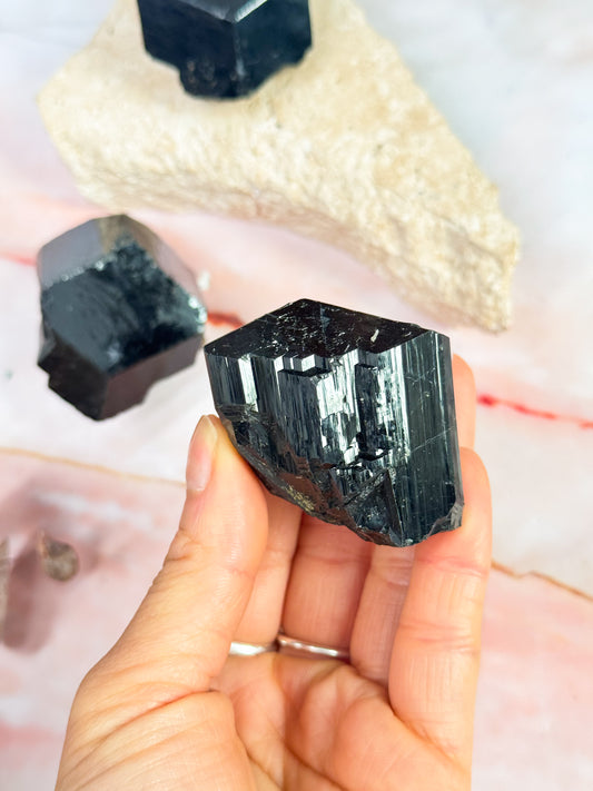 High Grade Schorl Tourmaline Roughs