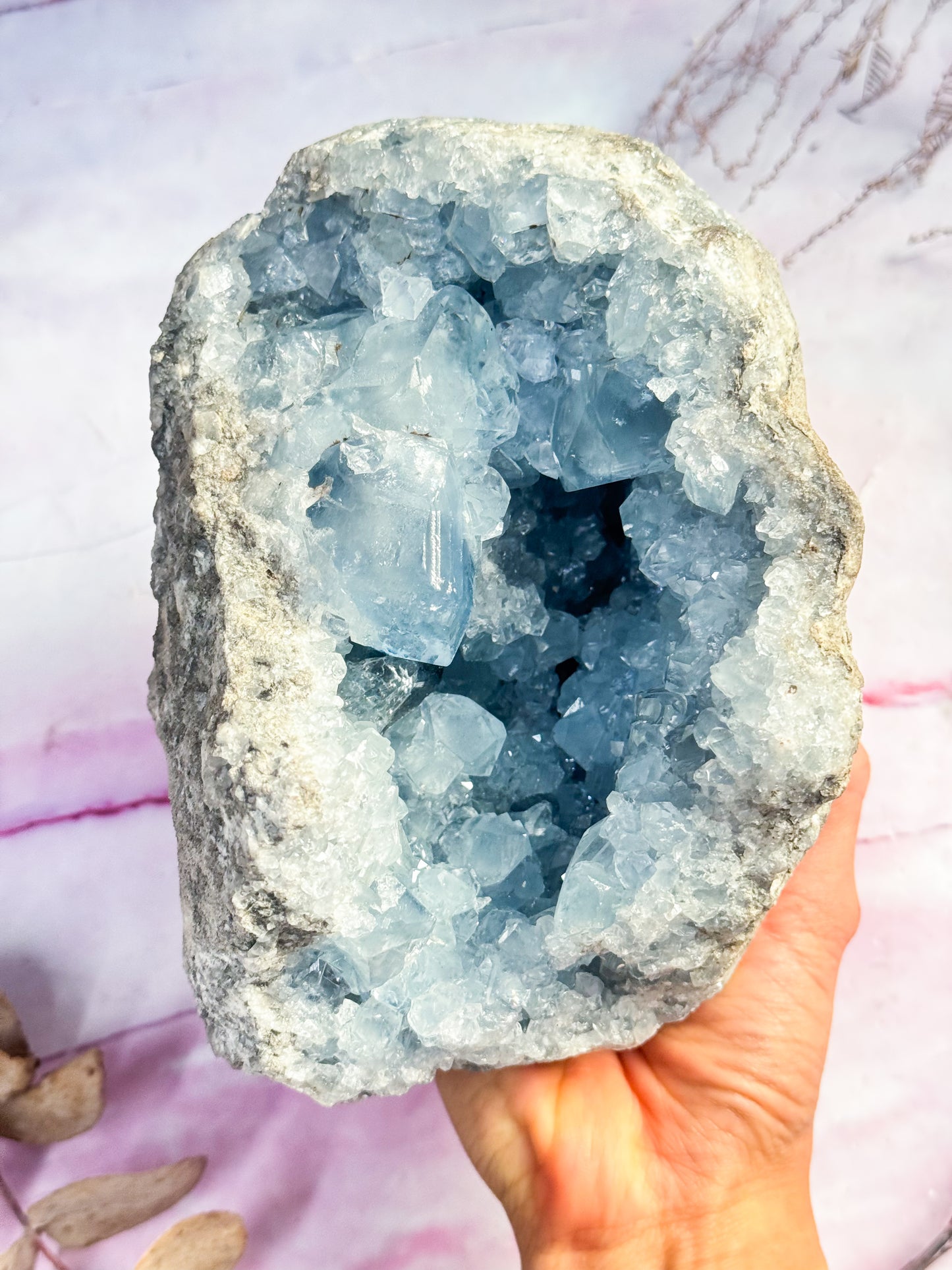 Celestite Geode