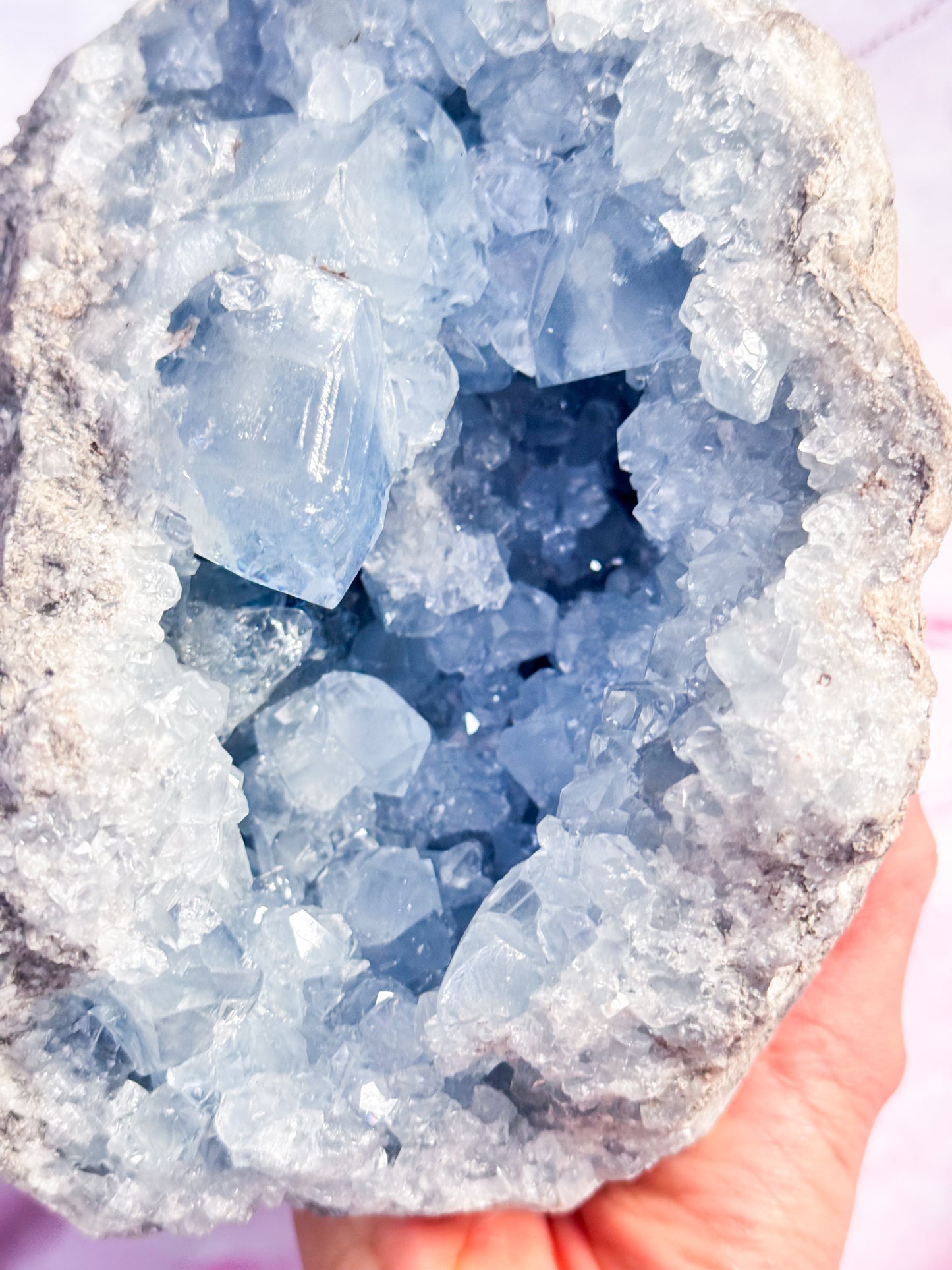 Celestite Geode