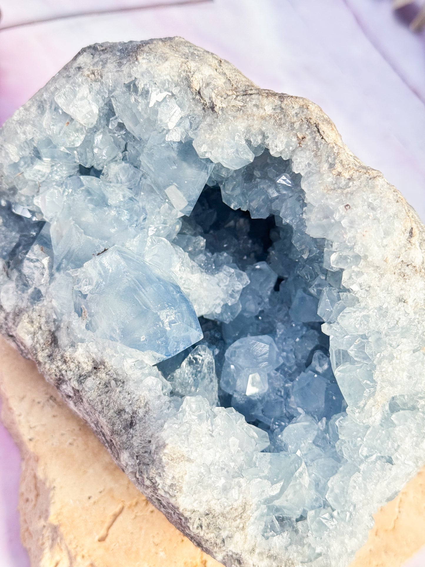 Celestite Geode