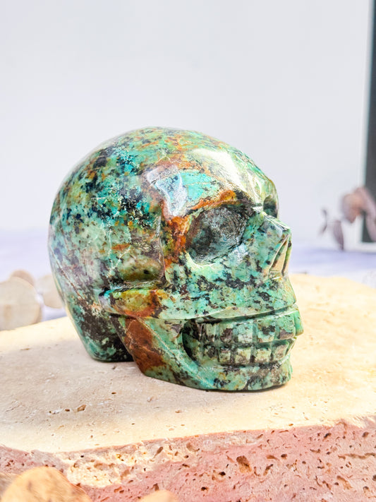African Turqouise Skull