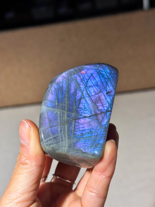 Purple Labradorite Freeform