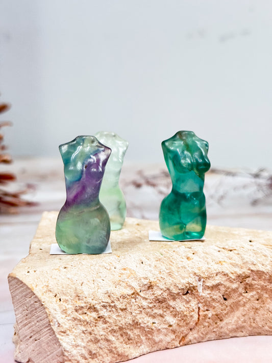 Fluorite Body Carvings