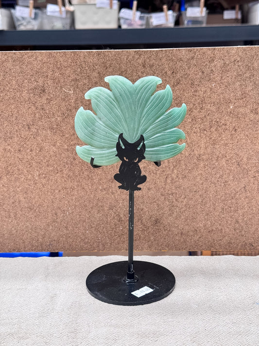 Green Aventurine Kitsune