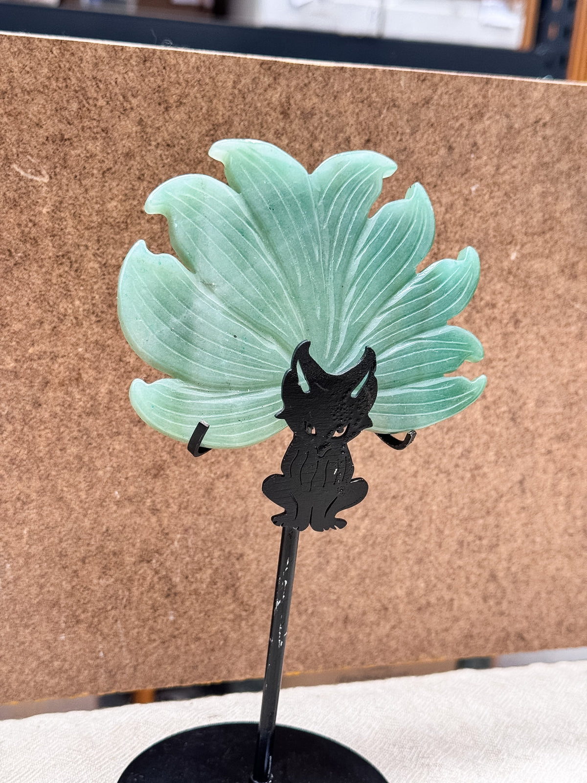 Green Aventurine Kitsune