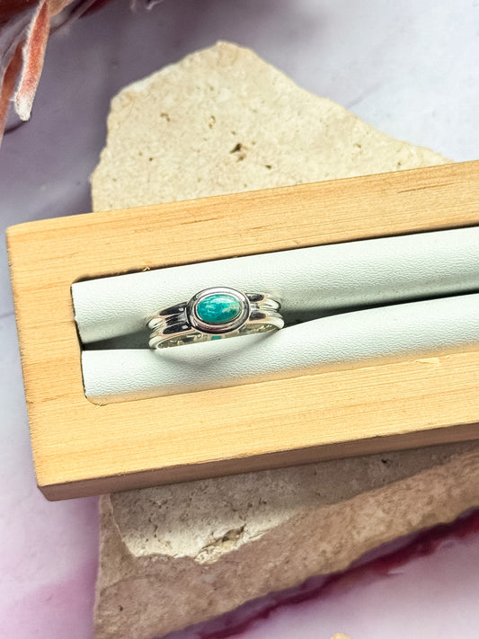 Amazonite Ring - 6.5