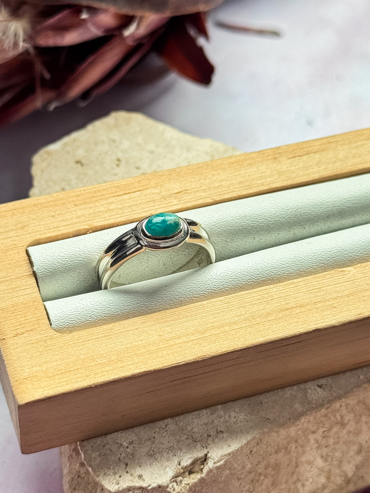 Amazonite Ring - 6.5