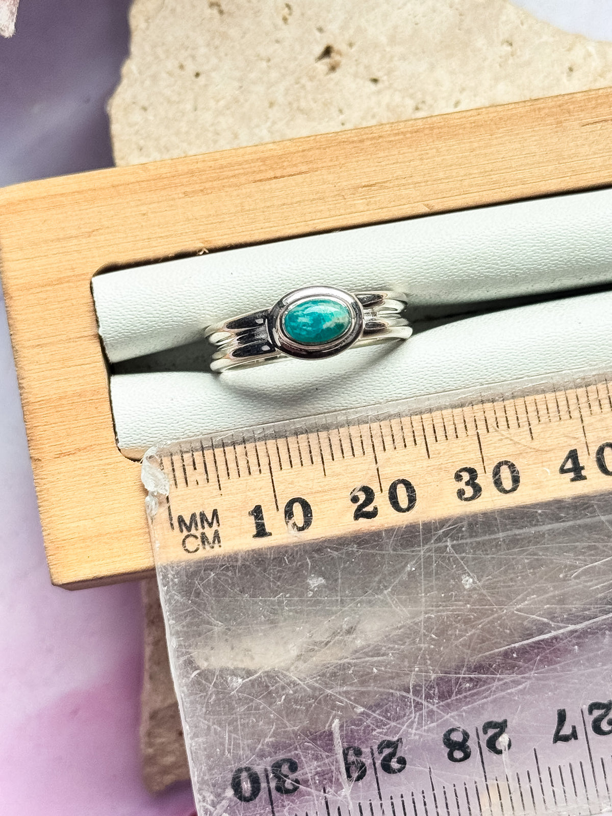 Amazonite Ring - 6.5