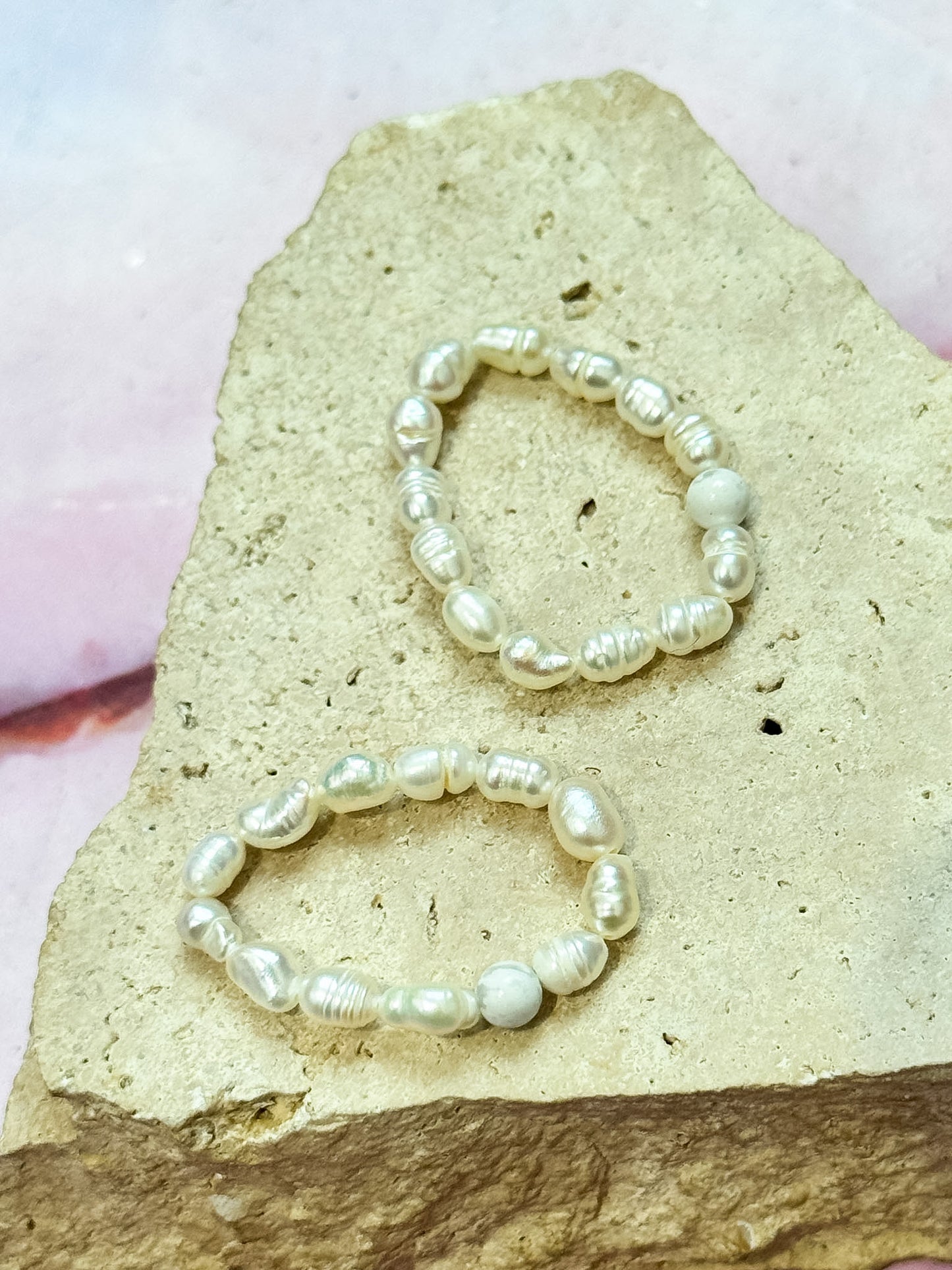 Faceted Anxiety Rings