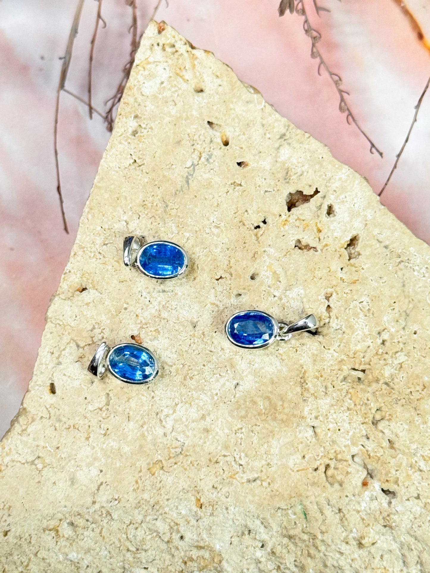 Dainty Kyanite Pendants