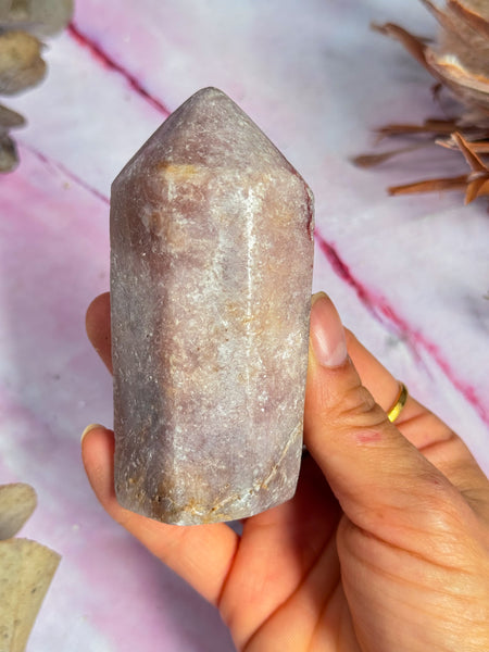 Pink Amethyst Point