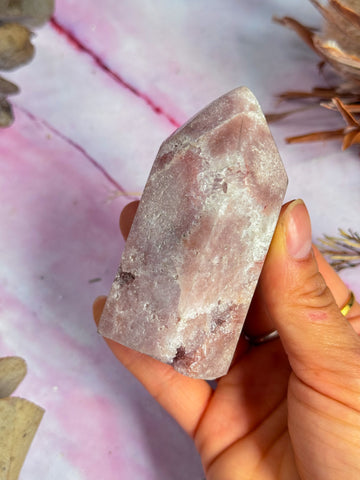 Pink Amethyst Point