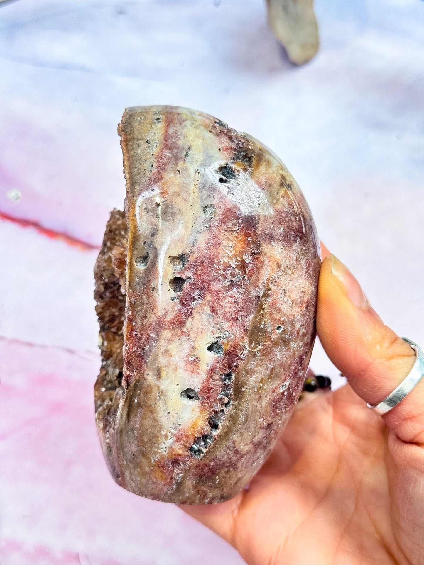 Pink Indonesian Quartz