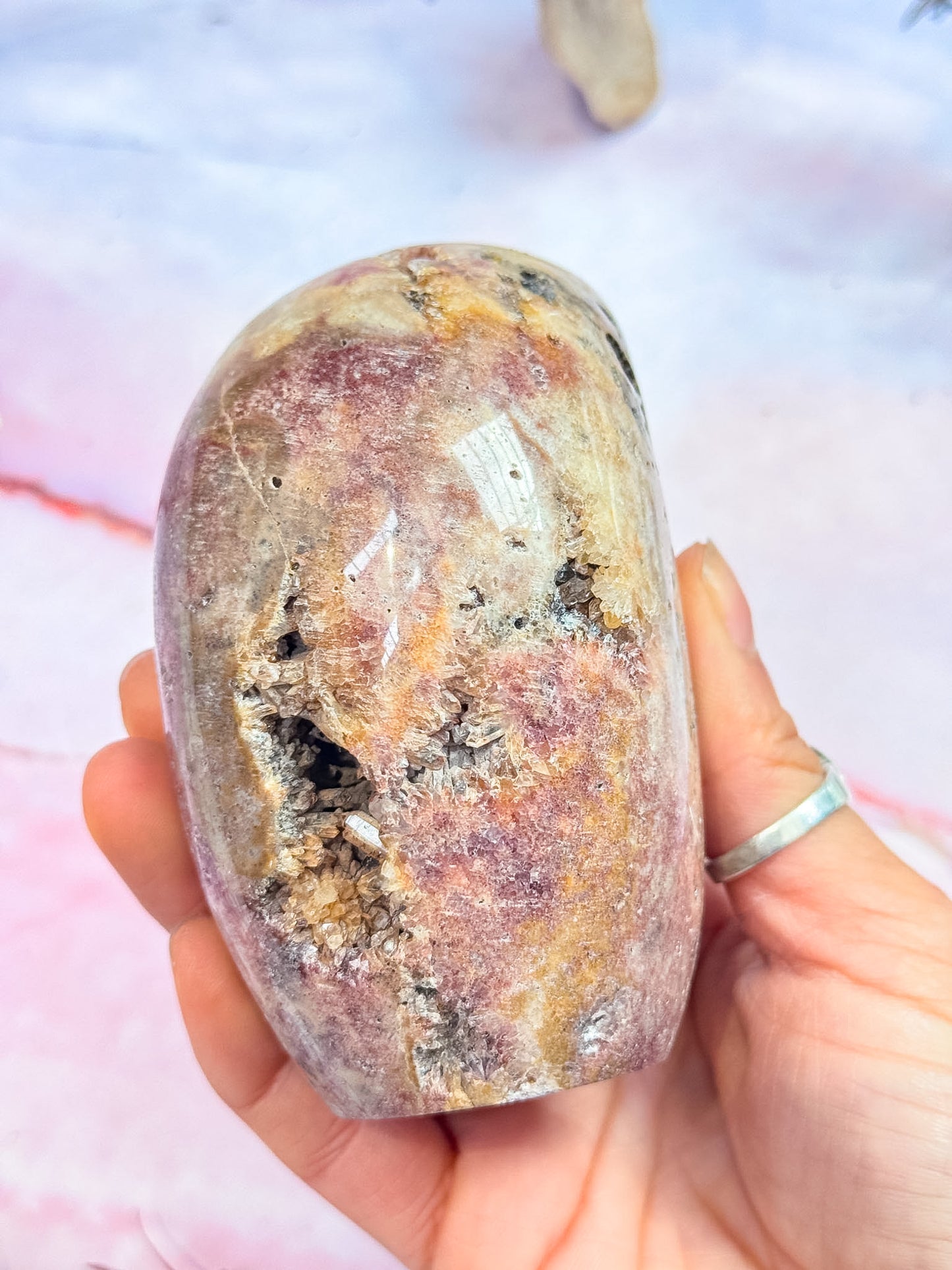 Pink Indonesian Quartz