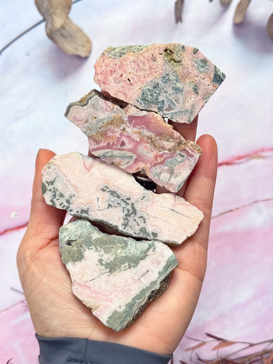 Rhodochrosite Slices
