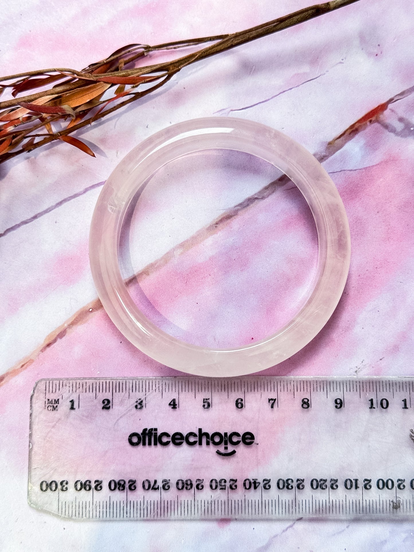 Rose Quartz Bangles