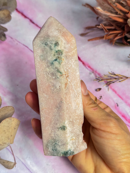 Pink Amethyst Point