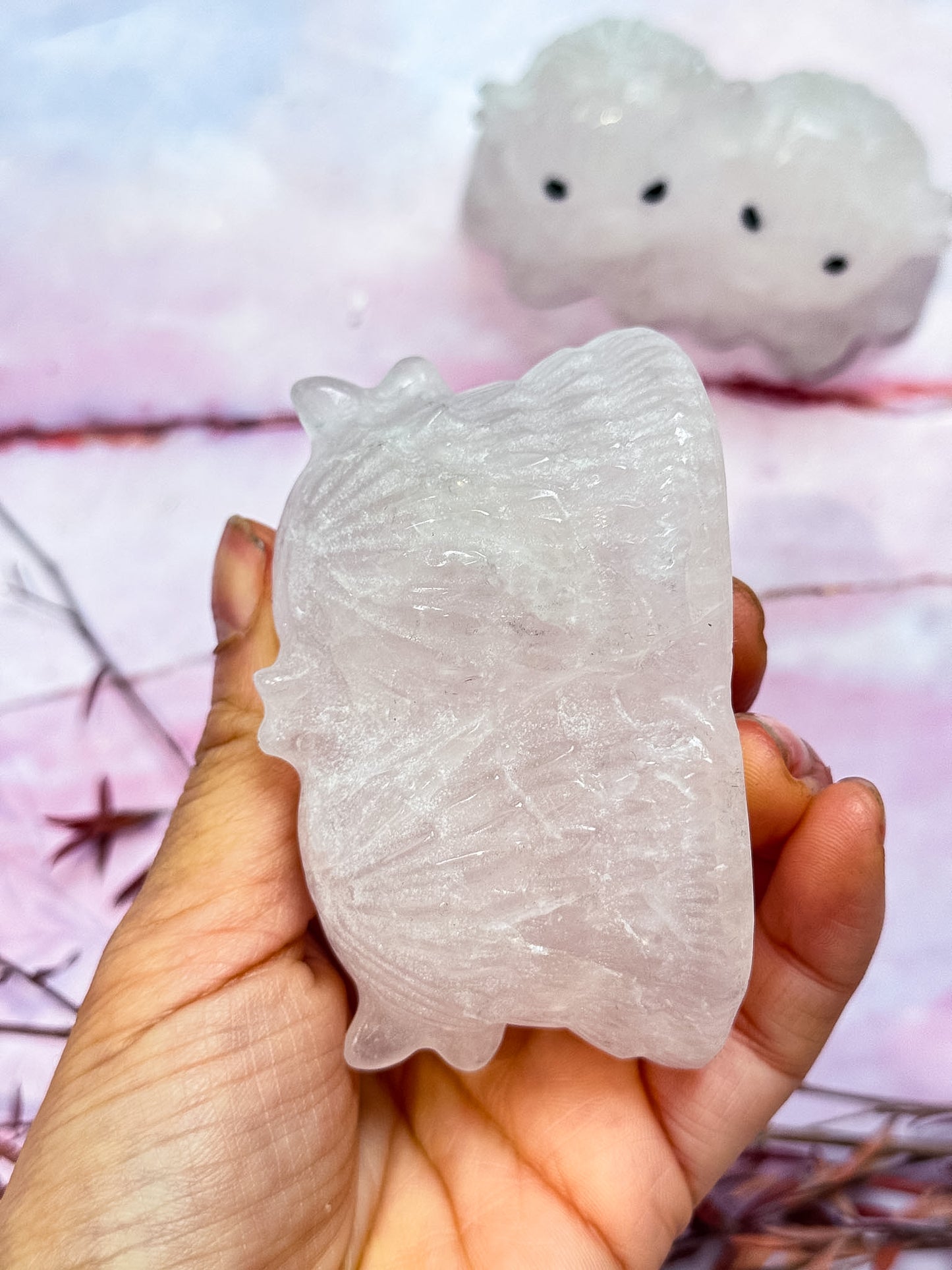 Rose Quartz Highland Cow Twins