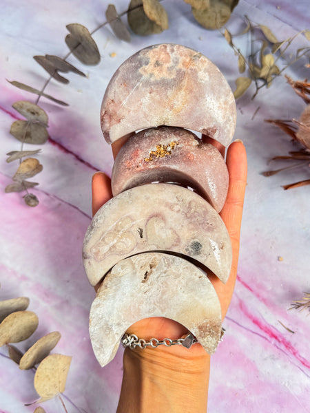 Pink Amethyst Moons