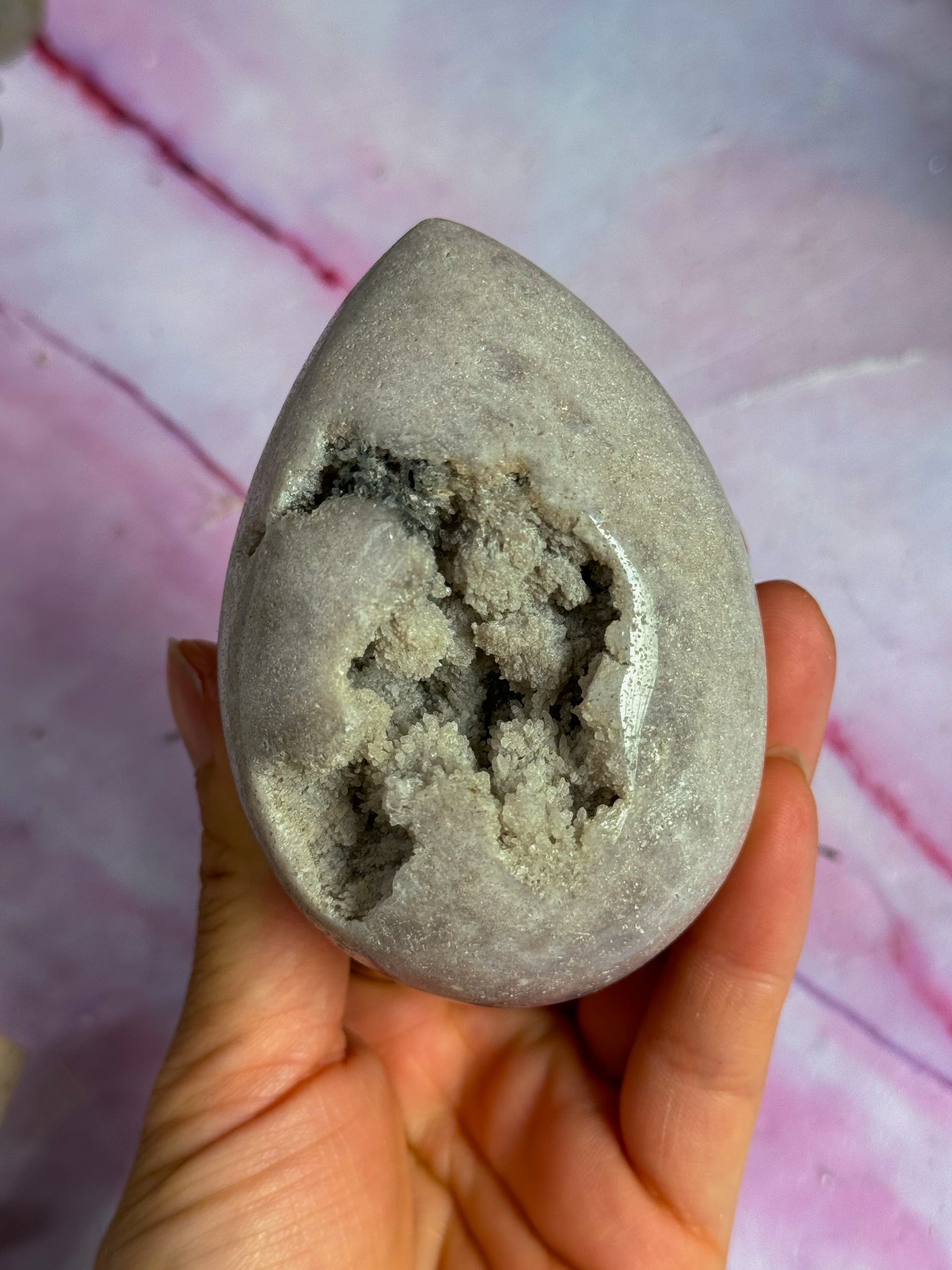 Pink Amethyst Egg
