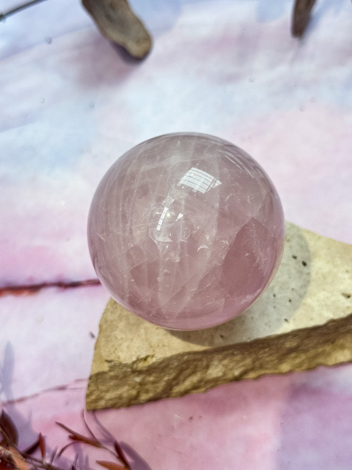 Rose Quartz Spheres