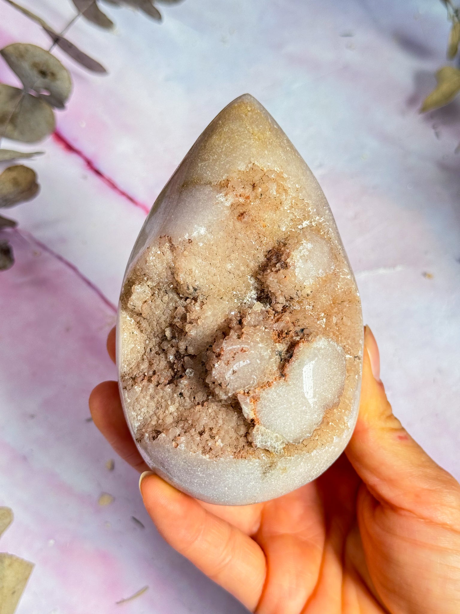 Pink Amethyst Egg