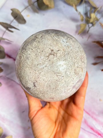 Pink Amethyst Sphere