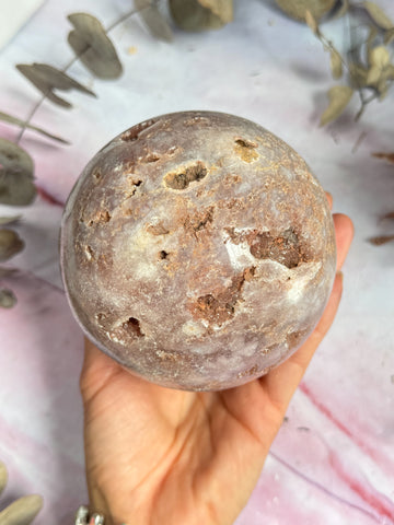 Pink Amethyst Sphere