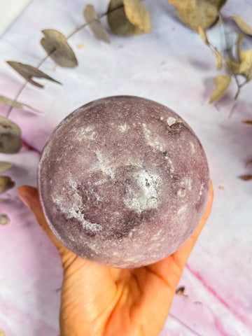 Pink Amethyst Sphere
