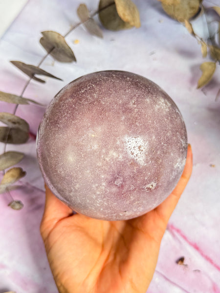 Pink Amethyst Sphere