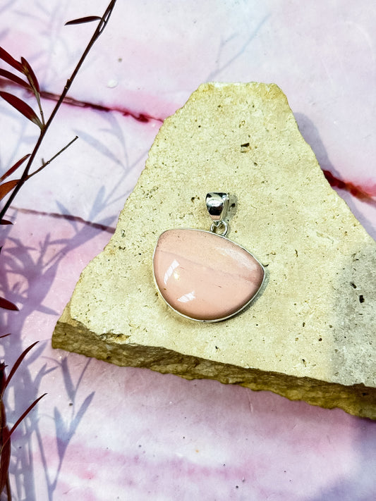 Australian Pink Opal Pendant