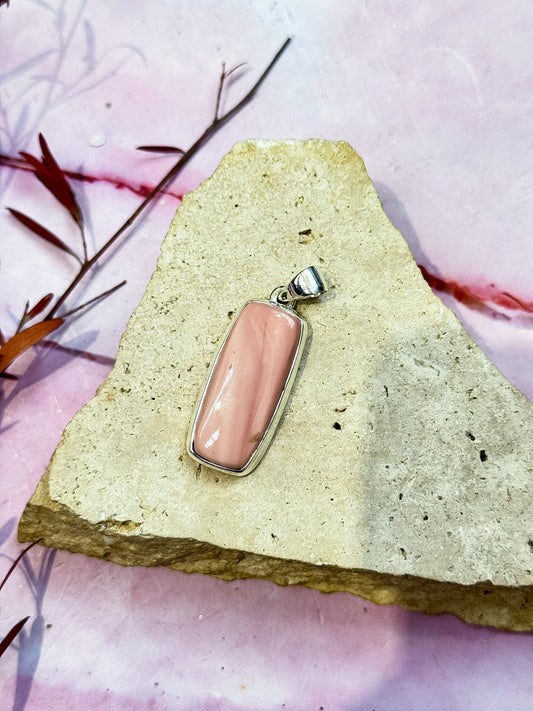 Australian Pink Opal Pendant