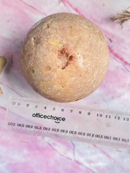 Pink Amethyst Sphere