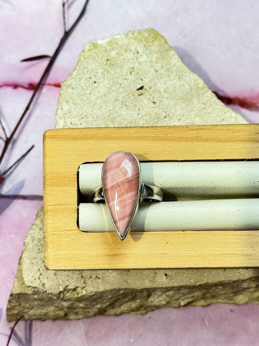 Austalian Pink Opal Rings