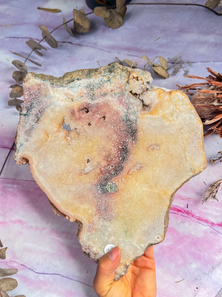 Pink Amethyst Slice