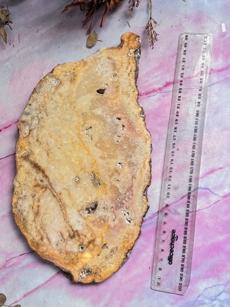 Pink Amethyst Slice