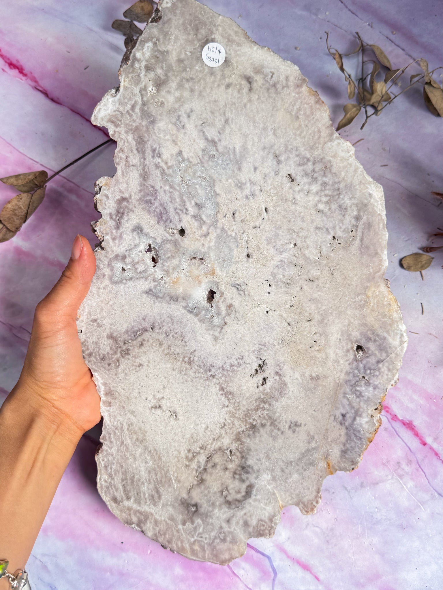 Pink Amethyst Slice