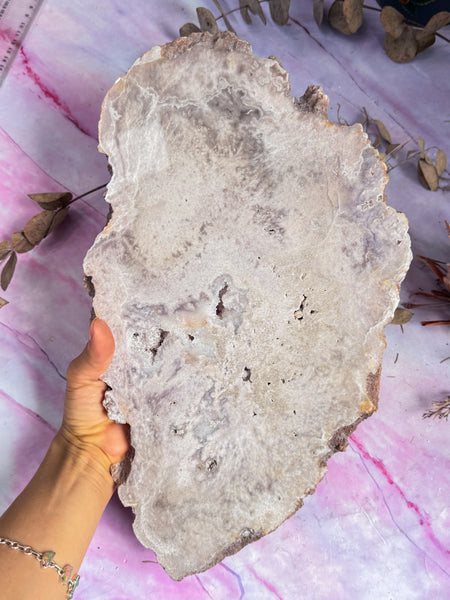 Pink Amethyst Slice