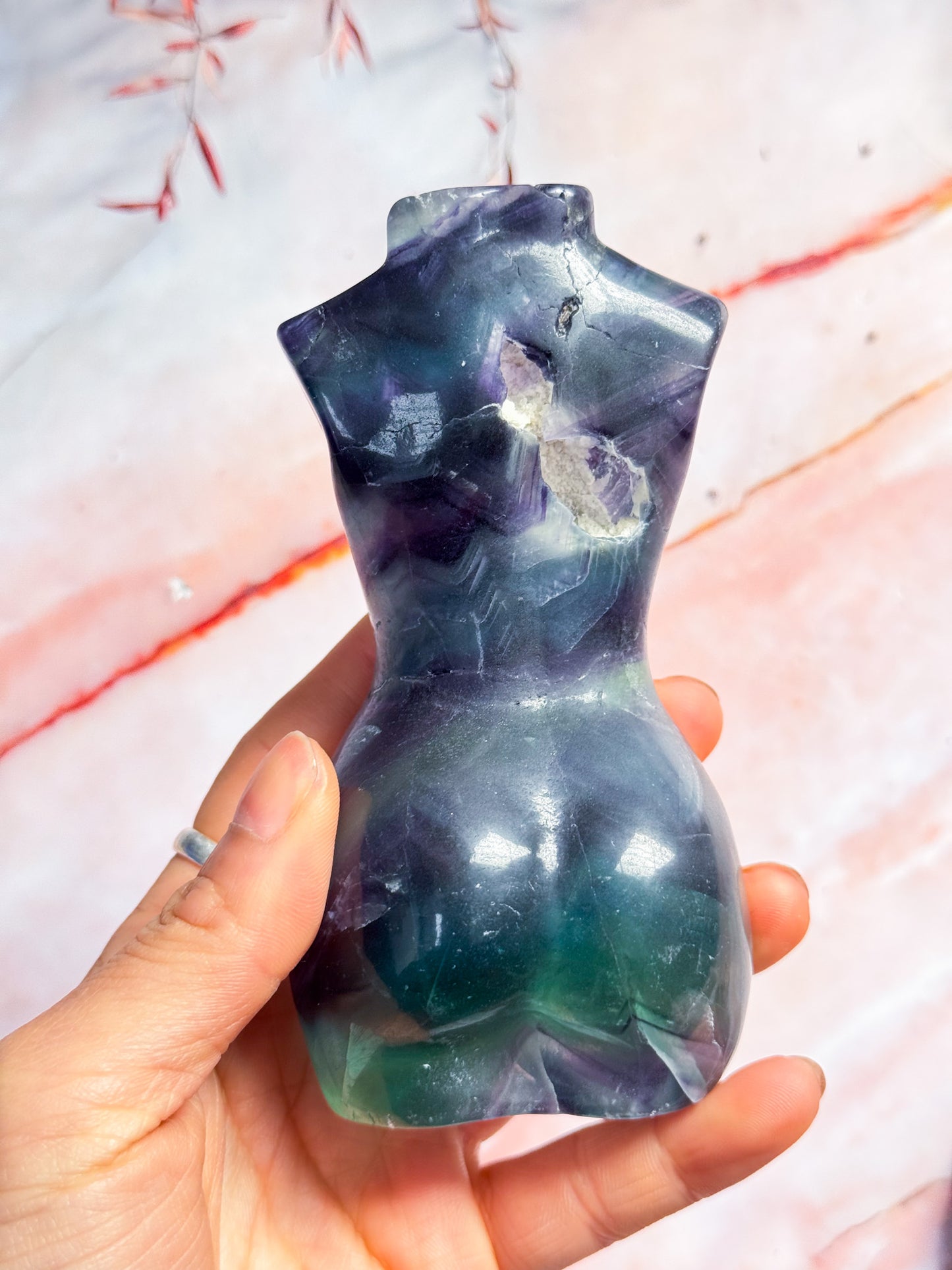 Fluorite Body Carving