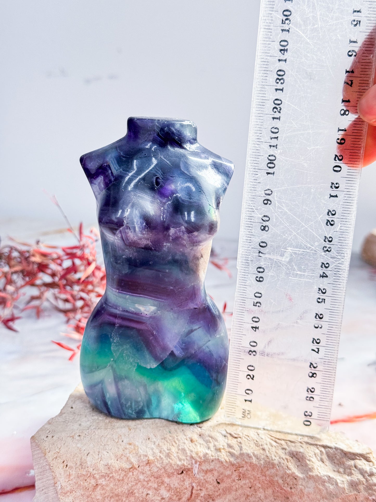 Fluorite Body Carving