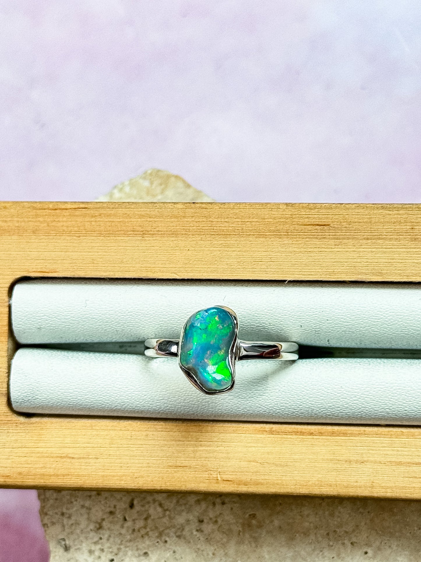 Ethiopian Opal Freeform Rings